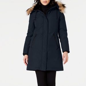 Vince Camuto Hooded Faux Fur Down Parka